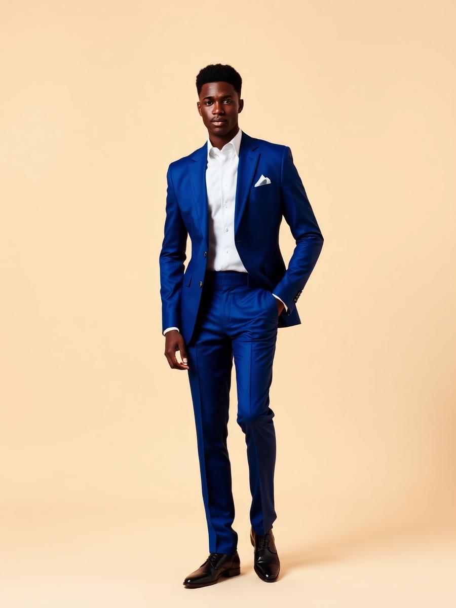 Royal Blue Wedding Suit