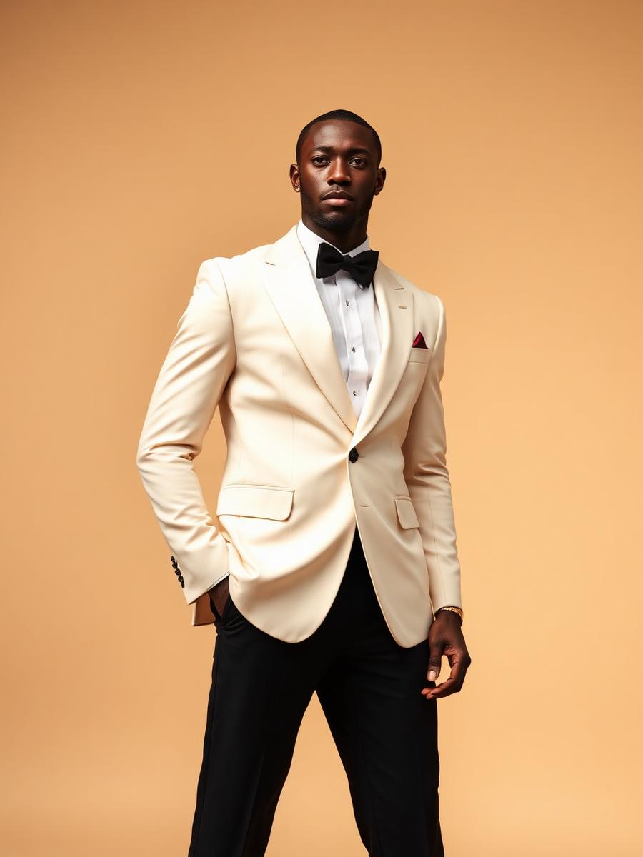 Ivory Dinner Jacket Look
